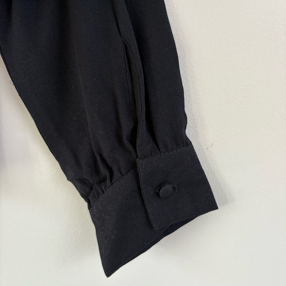 Knot Sisters Long Sleeve Bodysuit Black Medium - Picture 6 of 8